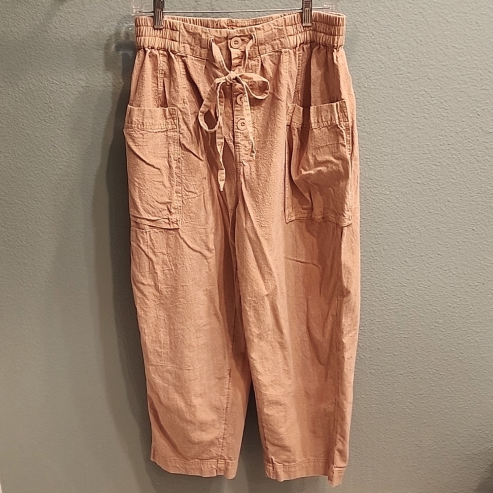 Free People Oversized Pants Mustard Medium